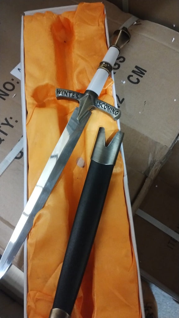 Sword of the Hand Damascus Version Wedding Cake Knife - Reduced item - №5