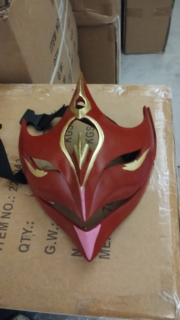 Fiery Resin Mask - Reduced item - №30