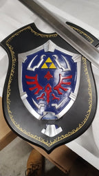 Blue Sword and Shield with Plaque - Reduced item - №61
