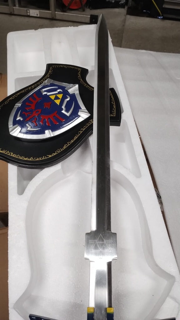 Blue Sword and Shield with Plaque - Reduced item - №61
