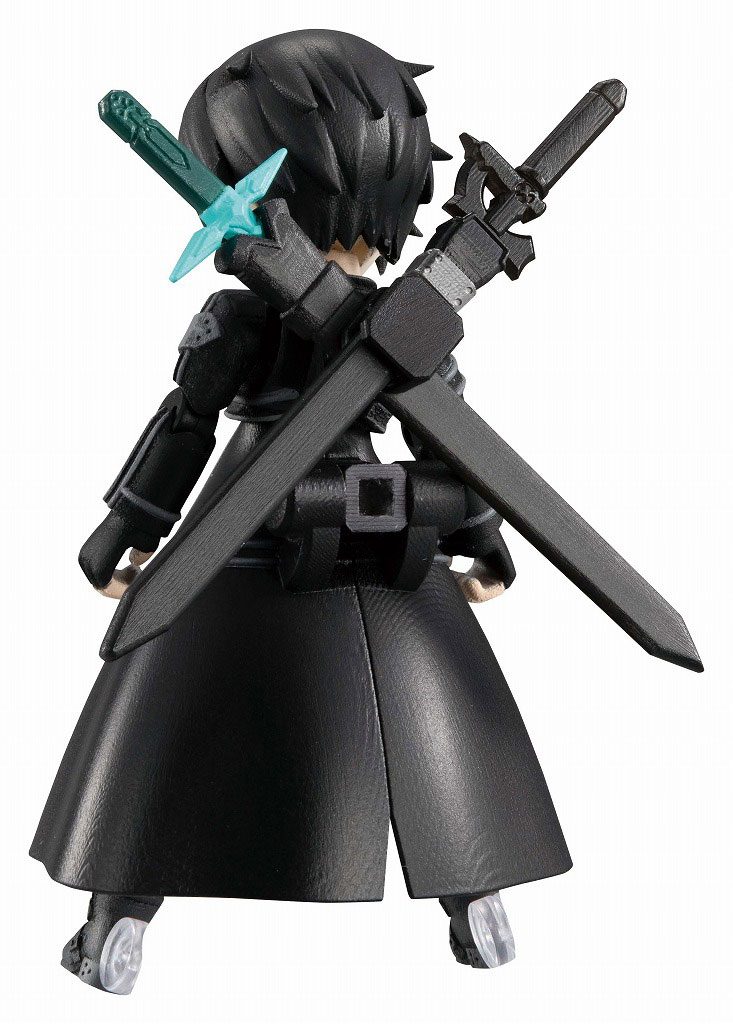 8cm Kirito with Dark Repulser and Elucidator