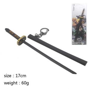 17cm Manga Sword Keyring 3