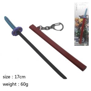 17cm Manga Sword Keyring 4