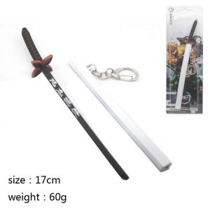 17cm Manga Sword Keyring 9