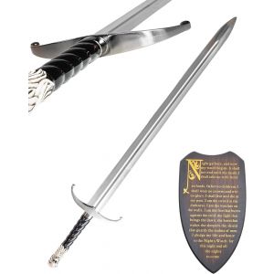 Expensive Direwolf Sword with Plaque