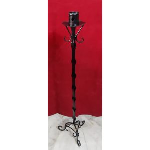 Cast Iron Medieval Candle Holder (Style 1)