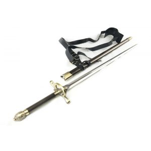 Young Female Assassin Sword in Sheath