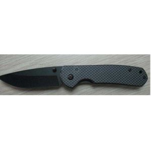 "Smooth Black" Folding Knife