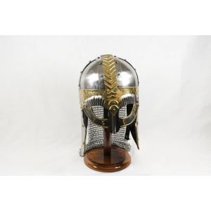 Viking Anglo Saxon Helmet with Chainmail
