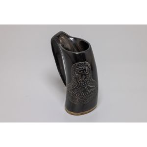 Natural Horn Tankard – Mjölnir Design