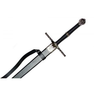 3rd Version - Horizontal Guard Wolf Pommel Sword