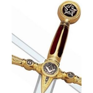Masonic Sword with Pentagram