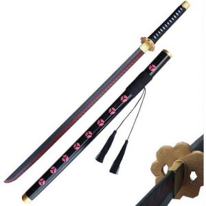 Black with Pink Motif Foam Katana V2