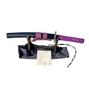 'Karōshi' Handforged Tanto in 1095 Clay Tempered