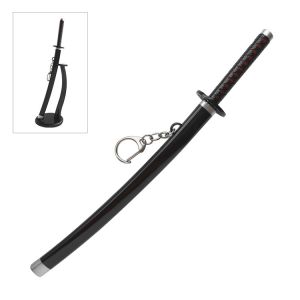 22cm Manga Sword Keyring 1 on Stand