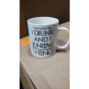 I Drink and I Know Things Mug - Reduced item - №57